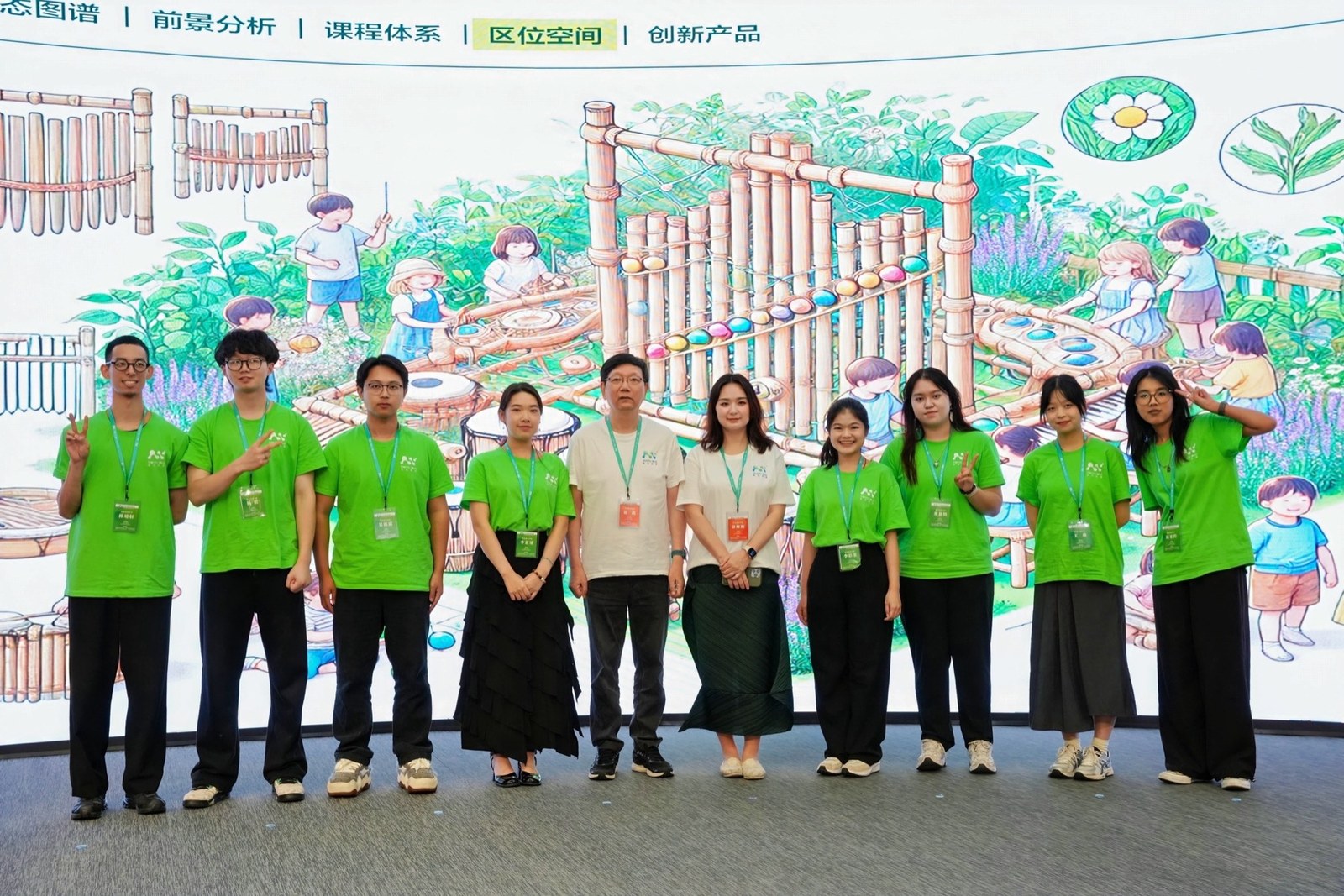 邵武移动创意营团队合影